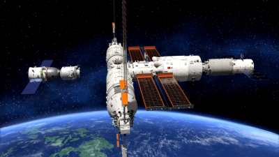 神舟十五號掠過木星瞬間 科幻源于現實太美了！