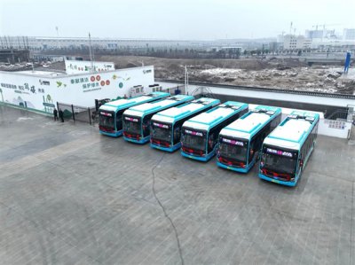 10分鐘補(bǔ)能續(xù)航超300公里！合肥首條氫燃料電池公