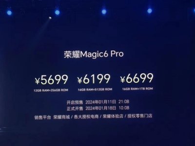榮耀Magic6 Pro歐洲售價(jià)比國內(nèi)貴很多！趙明：就是