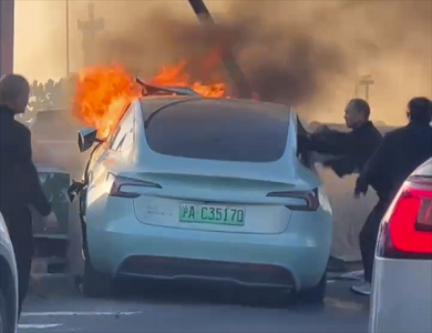 特斯拉：起火風險約僅為燃油車的八分之一