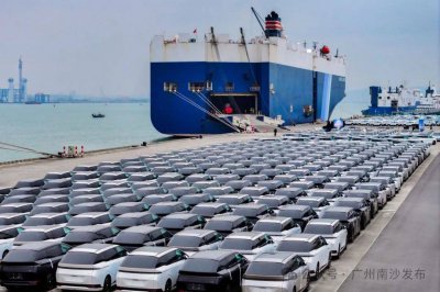 小鵬X9批量出海，南沙港見證中國新能源汽車全球