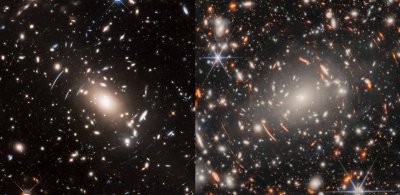 韋伯望遠鏡深度觀測阿貝爾S1063，探索45億光年外