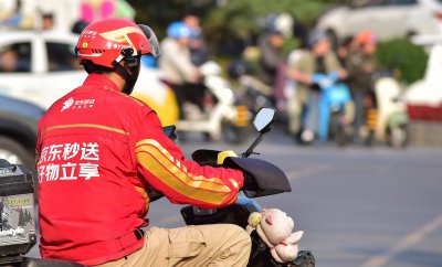 京東外賣全職騎手突破10萬大關，目標直指15萬擴